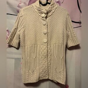 Apt 9 Knit Short Sleeve
Sweater Snap XL